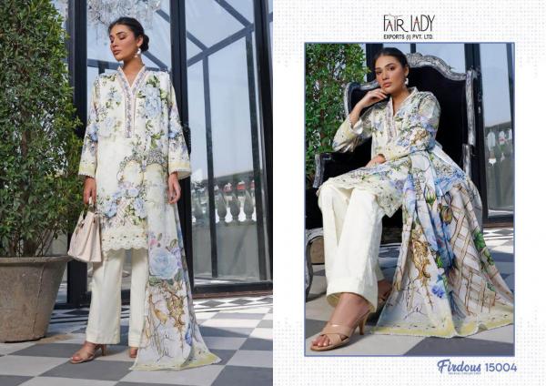 Fair Lady Firdous Fancy Cotton Digital Printed Pakistani Salwar